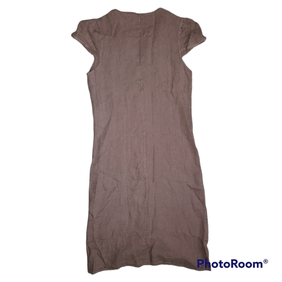 Stella Martin 100% Linen Made In Italy Dress Size M - Picture 6 of 6